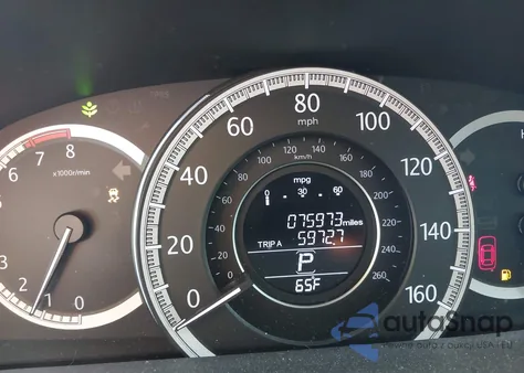 2014 Honda Accord Ex-L V-6 из США, поврежденный, VIN 1HGCR3F88EA040217